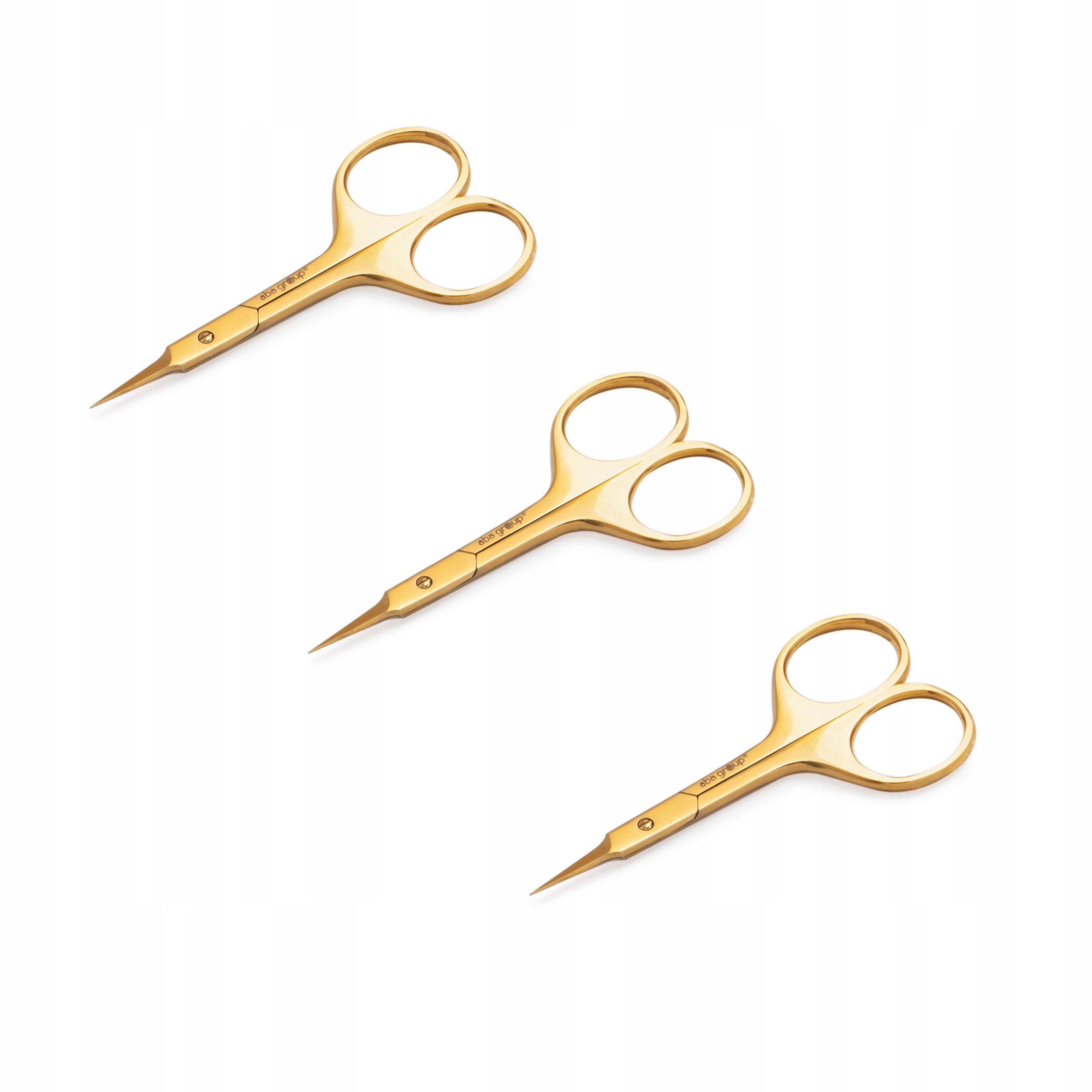 Nůžky na kůžičku a nehty rovné 1473 Sada 3 ks Aba Group