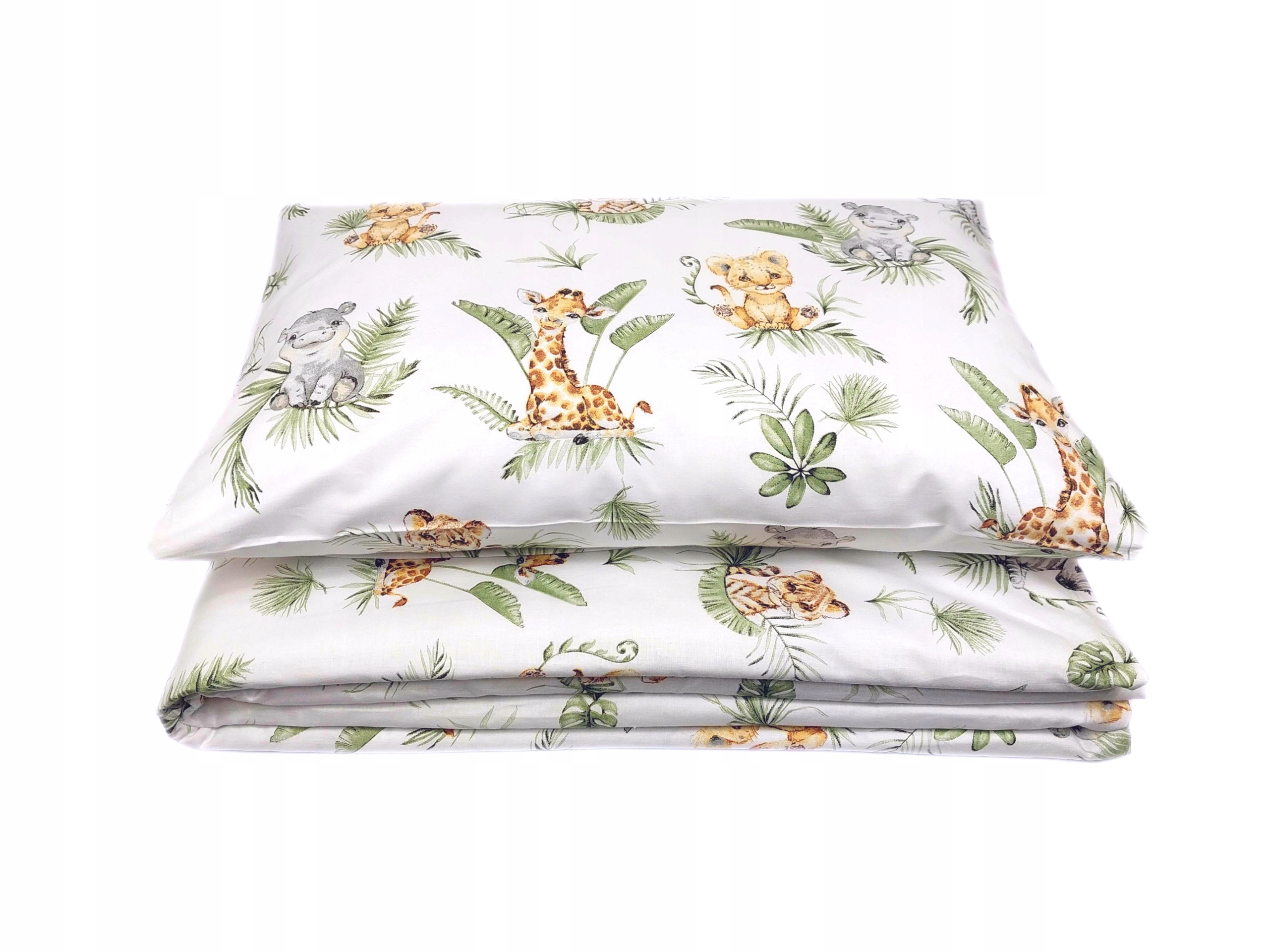 POŚCIEL DZIECIĘCA DO ŁÓŻECZKA 2el. 120X90 BAWEŁNA Szerokość kołdry 90 cm