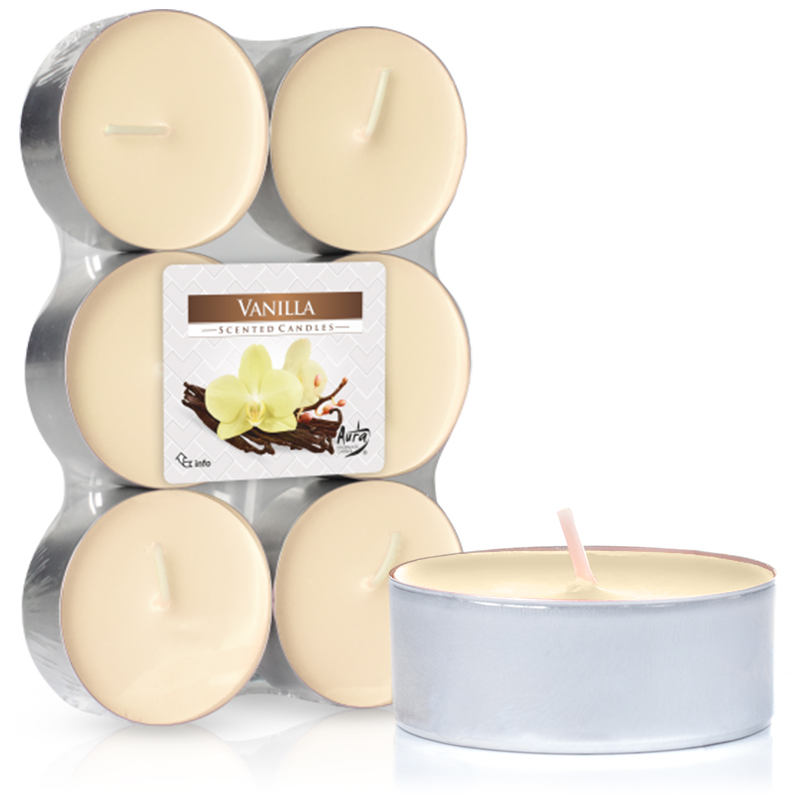 

Bispol Świeca Podgrzewacz Maxi 6 sztuk Wanilia