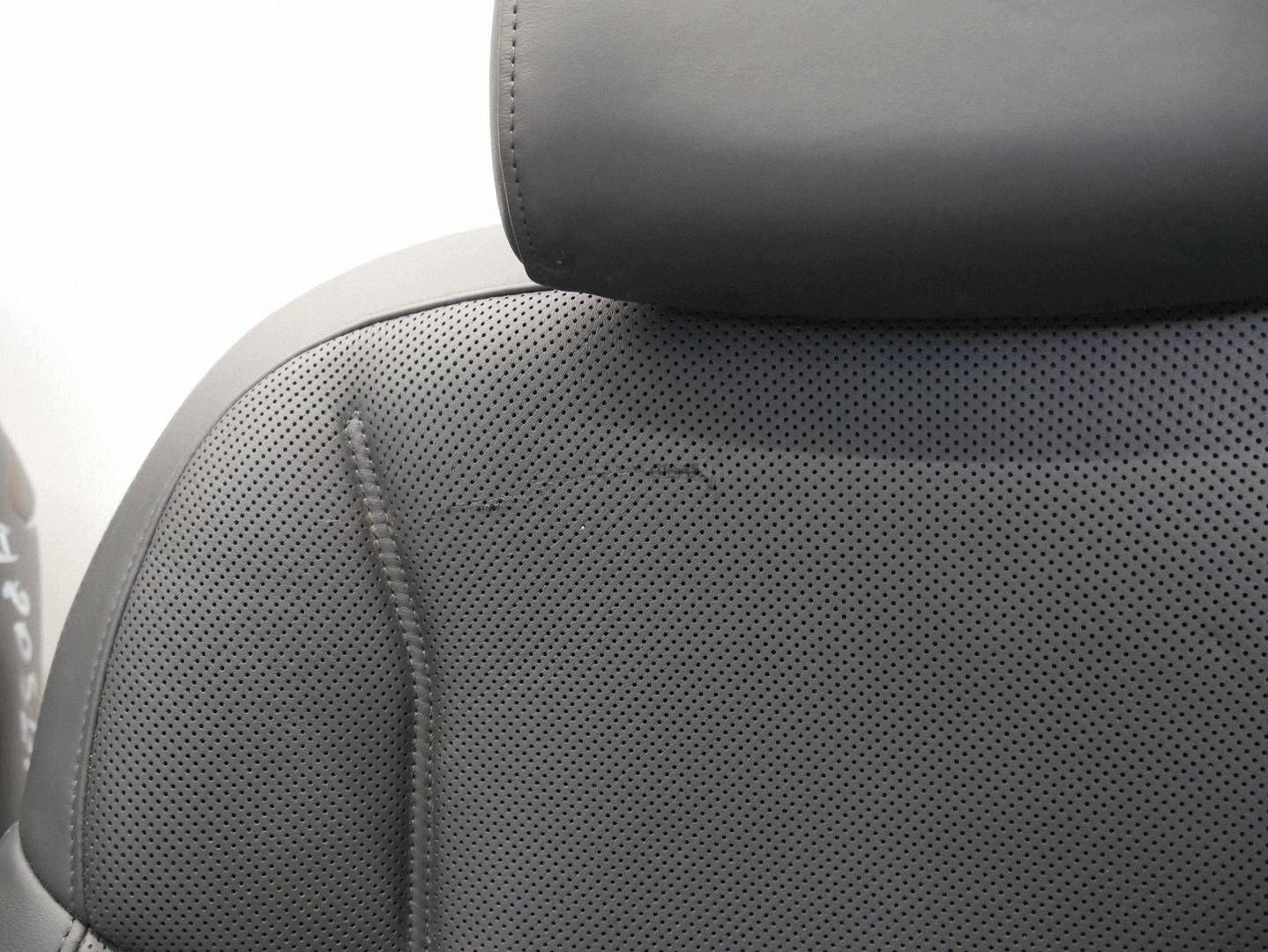 seat right left front rear part KOMPLET seat AUDI A8 D5 black leather short.