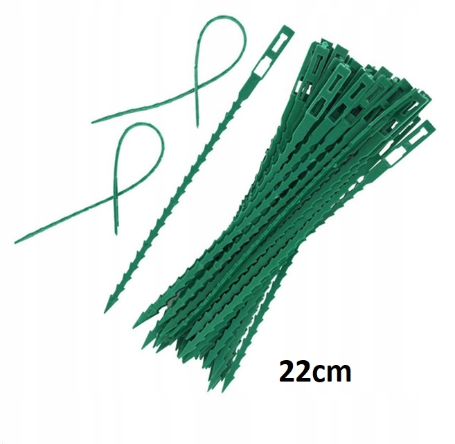 

Opaski zaciskowe do roślin 22cm /100szt