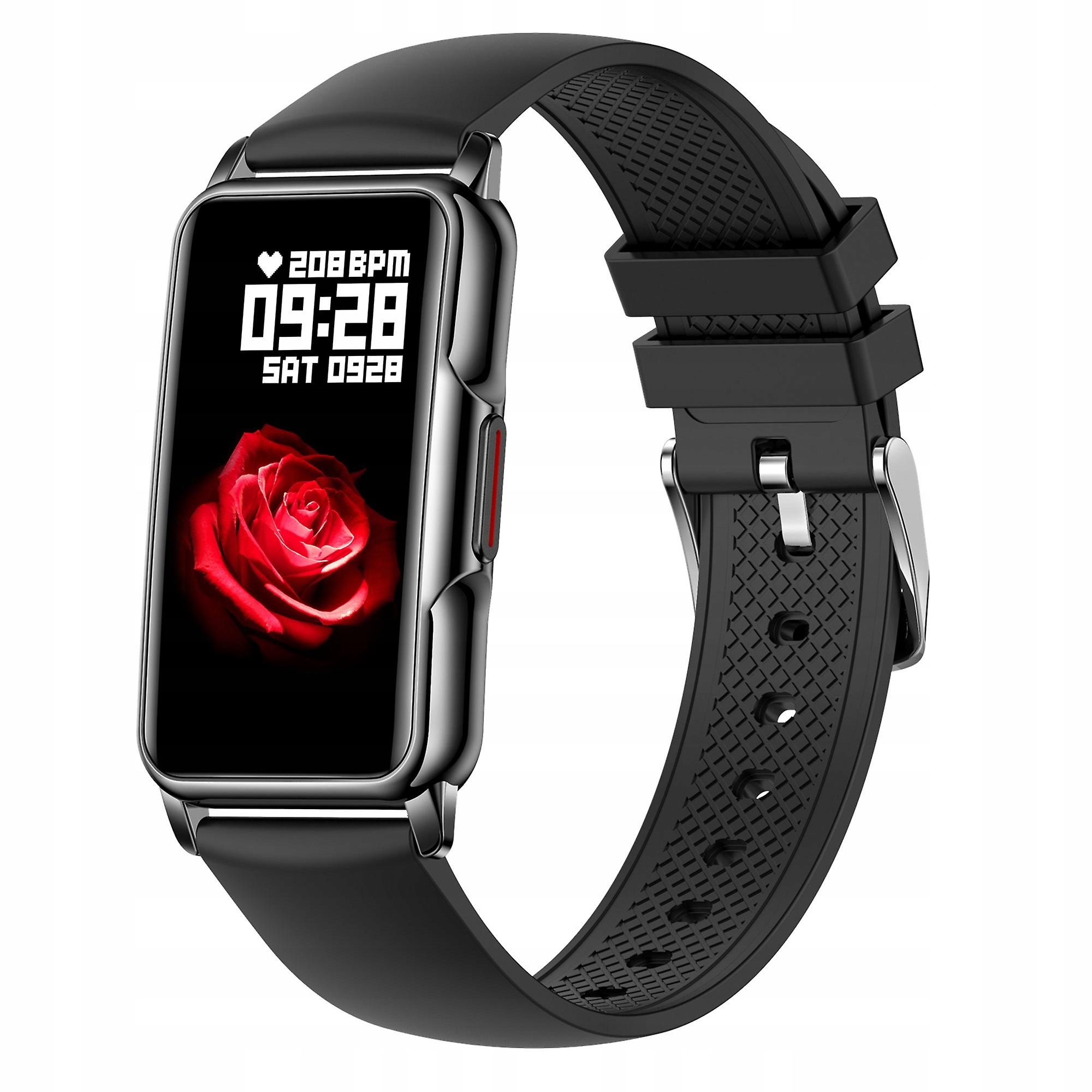 SMARTWATCH ZEGAREK SMARTBAND MĘSKI PULS PRO SPORT FIT PASEK SMART WATCH PL Stan opakowania oryginalne