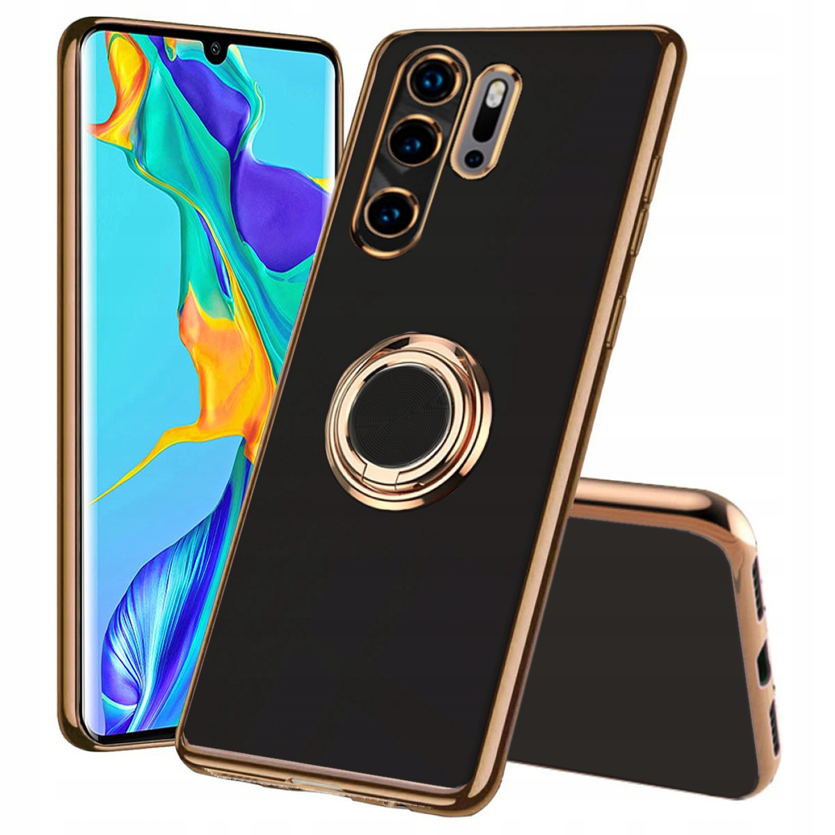 

Etui do Huawei P30 Pro, magnetyczny ring case