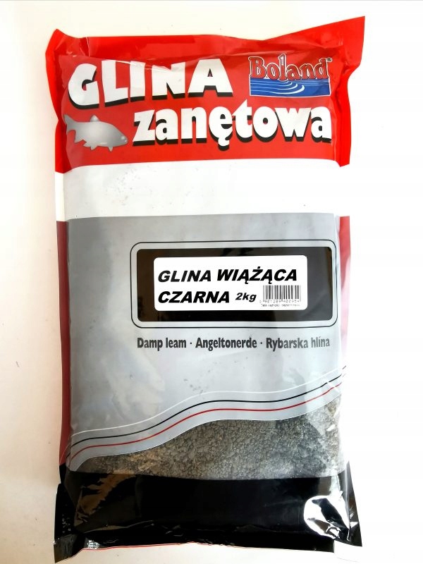 Glina wędkarska Boland Glina wiążąca czarna 1,5kg