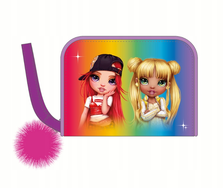 

Portfel dziecięcy saszetka Rainbow High