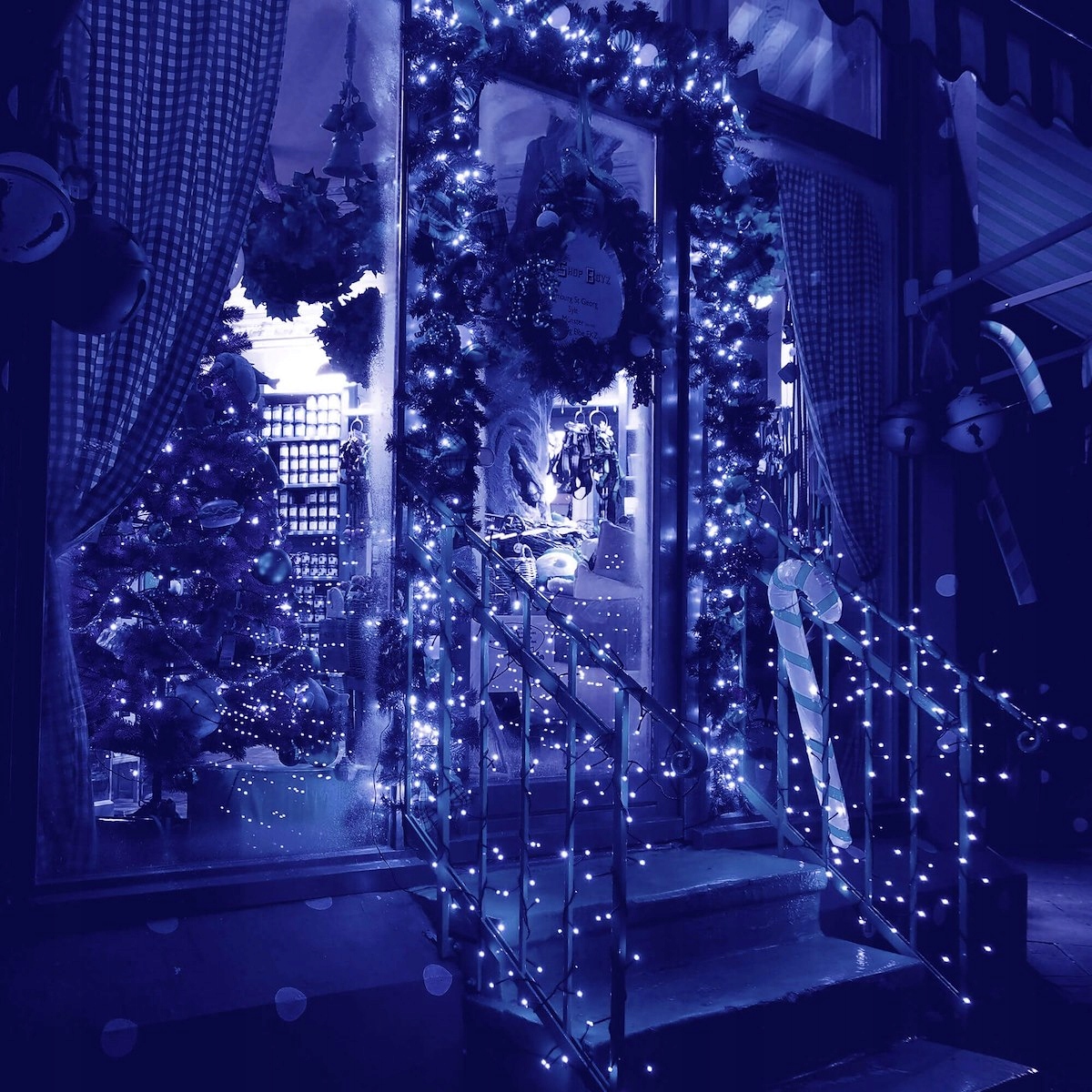 LAMPKI CHOINKOWE 300 LED ZEWNĘTRZNE STAŁE ŚWIATŁO KURTYNA ŚWIETLNA IP44 Liczba lampek 201 - 300