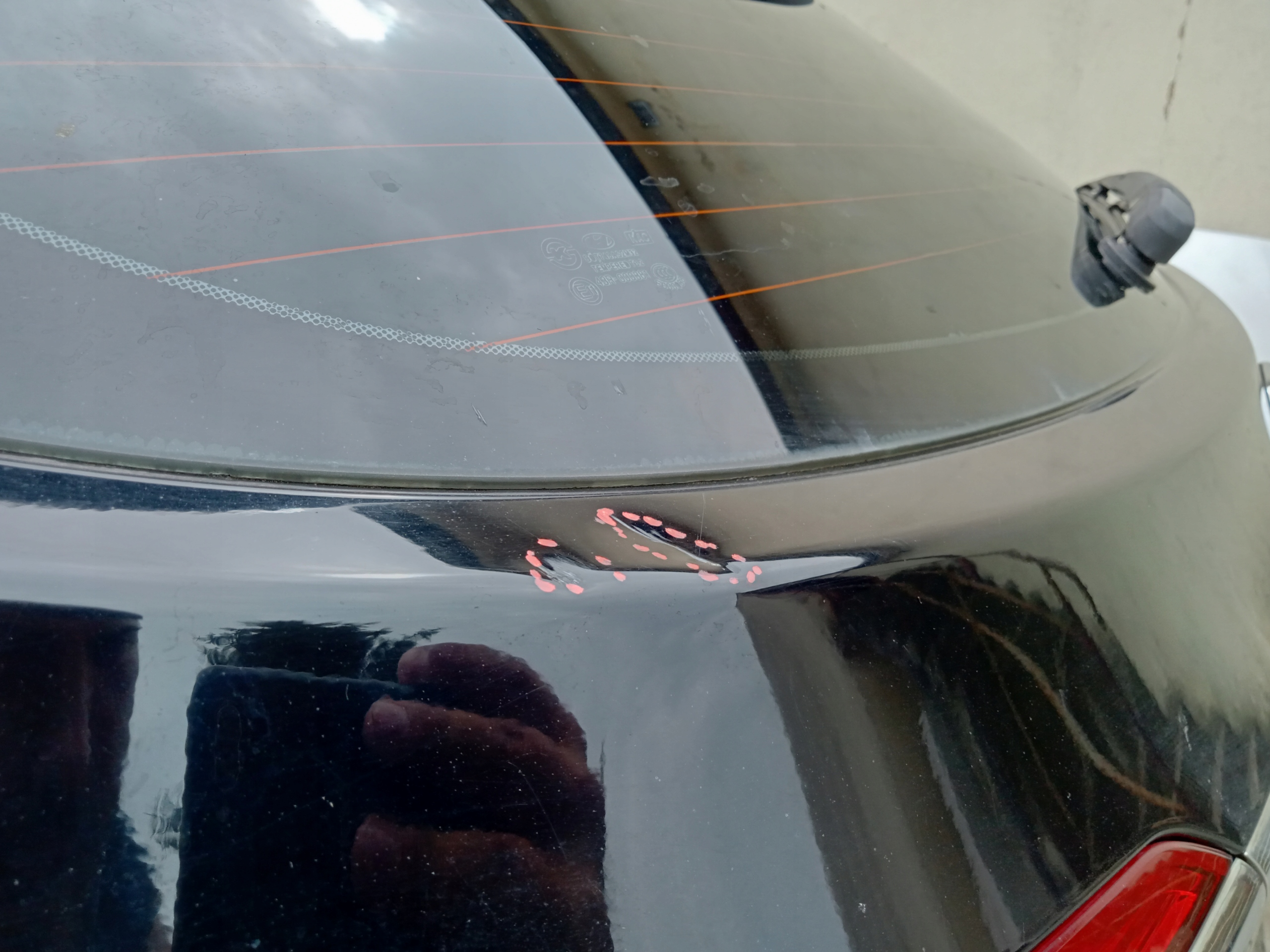 HYUNDAI I40 KOMBI boot door rear complete NKA 2011