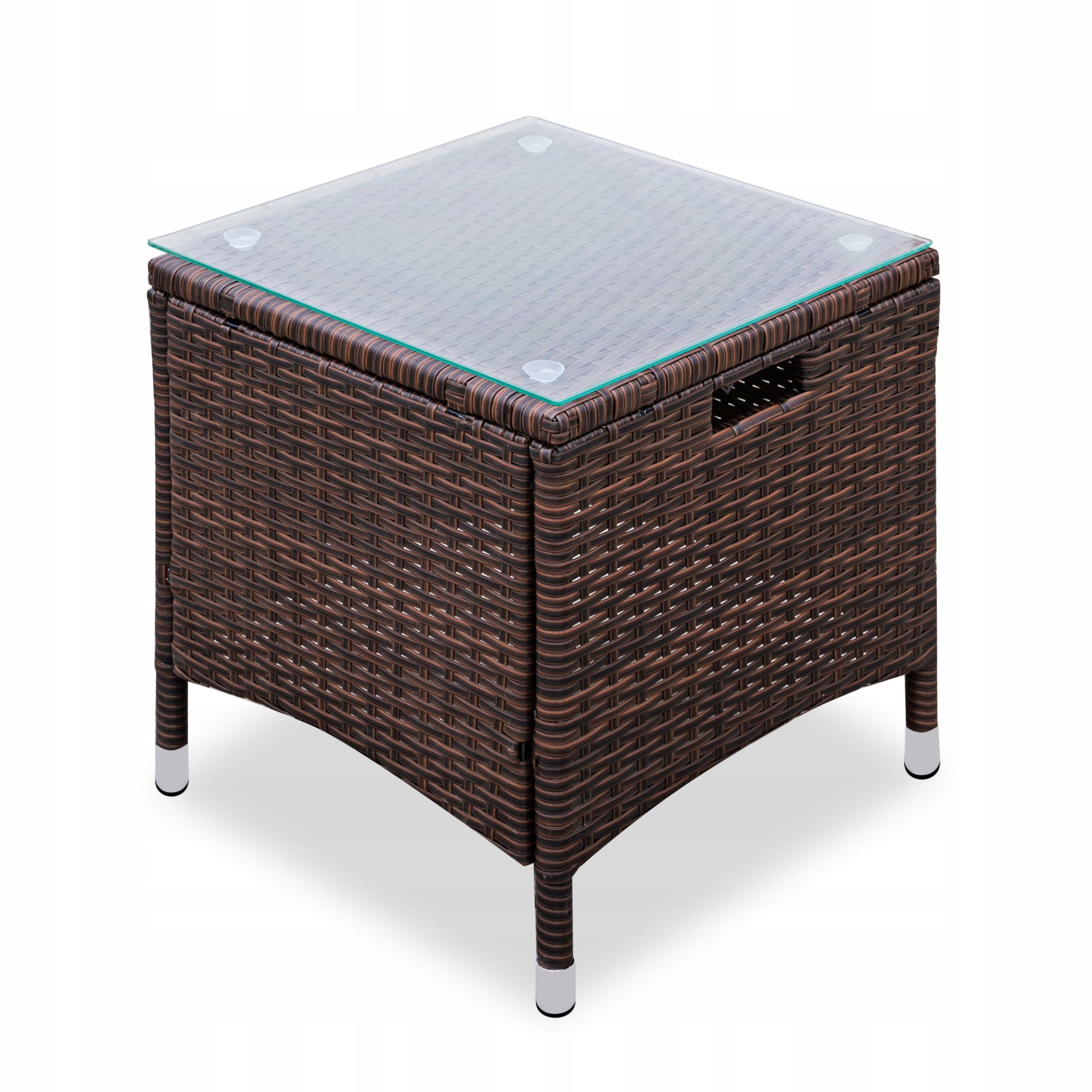 САДОВІ МЕБЛІ ДЛЯ ТЕРРАСИ 2 КРІЛА + СТІЛ 2 ЛЮДИНА Основний матеріал: ротанг