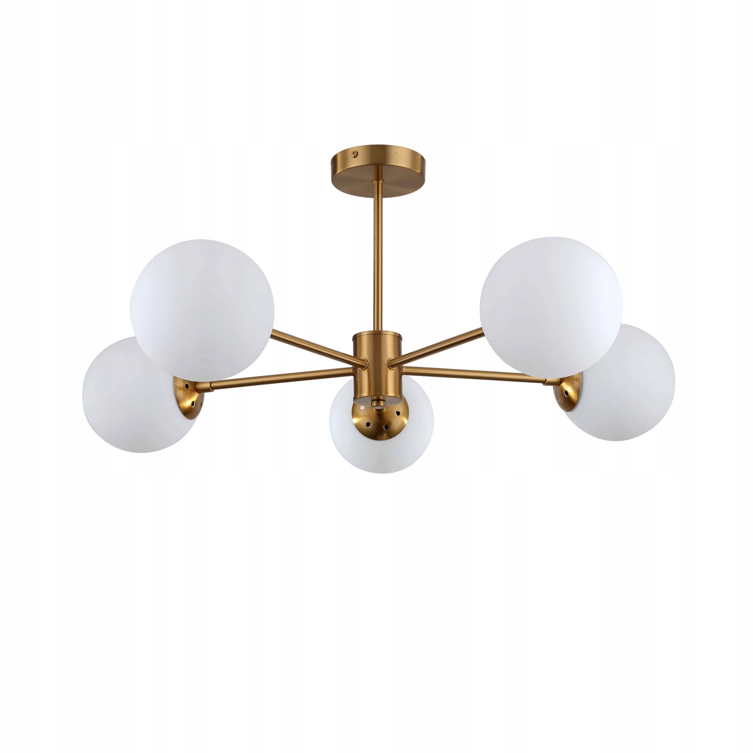 Závesná lampa Light Prestige Roma 5 zlatá 5xE14 do obývačky