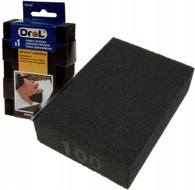 

Gąbka Polerska Koskta Ścierna 70x25x100mm P120