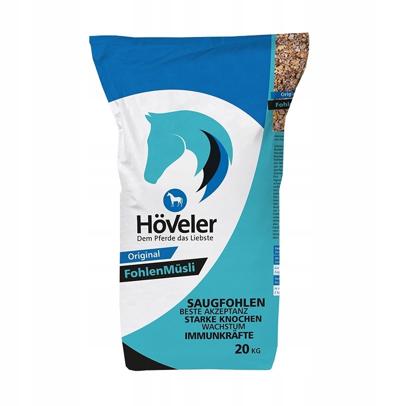 Pasza Hoveler FohlenMusli dla źrebiąt 20 kg