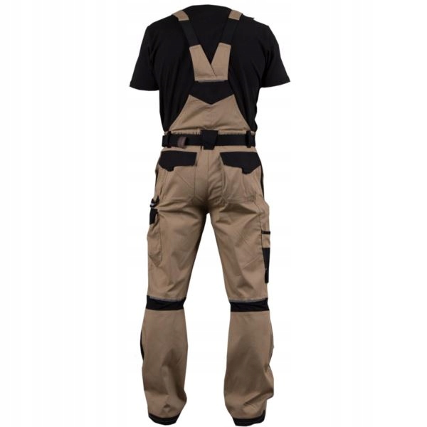 

Spodnie robocze bawełniane ogrodniczki Spandex 54