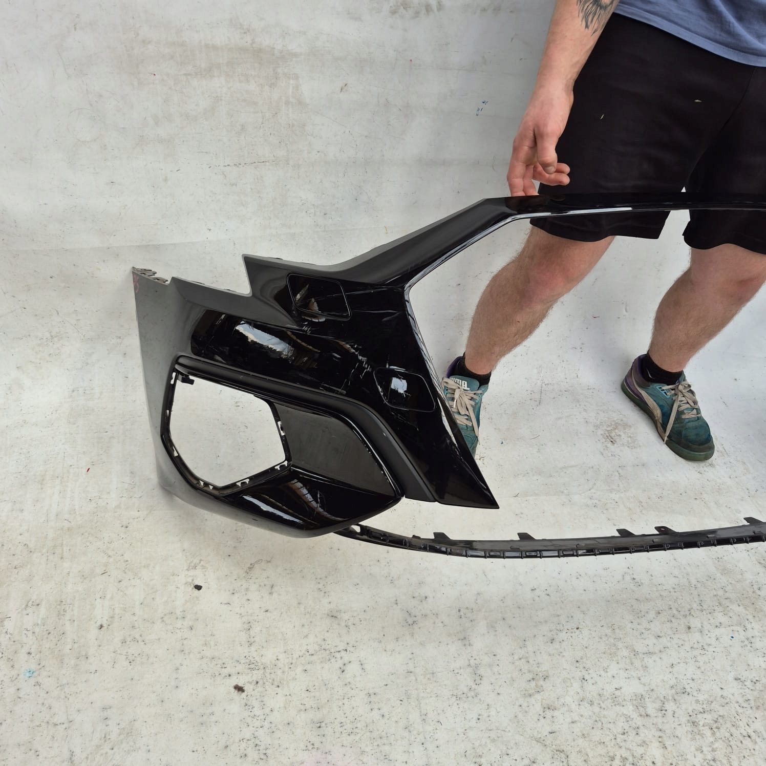 AUDI A3 IV 4 8Y 20-24 bumper front front washer PDC