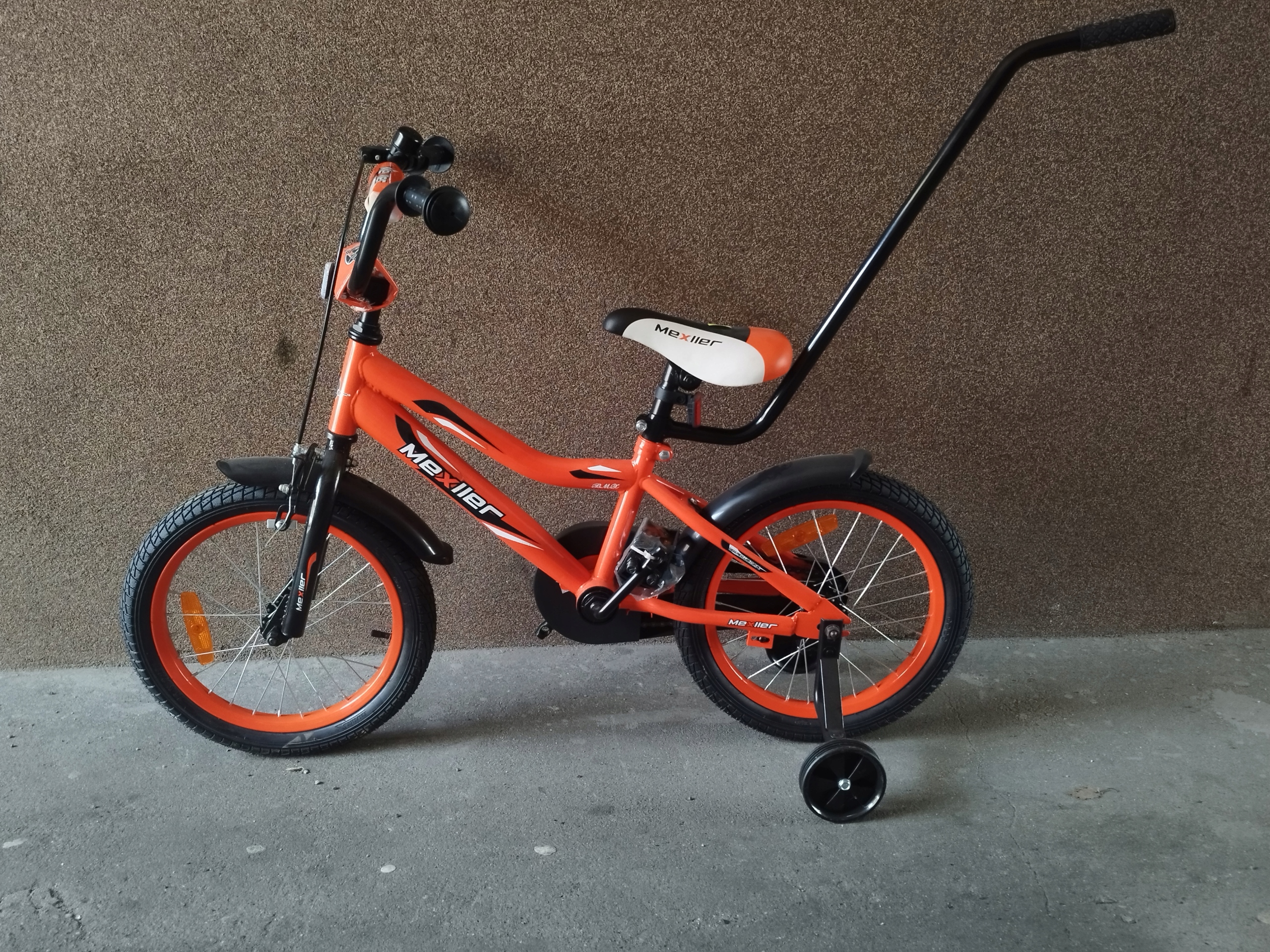 Rower Mexller Bmx 16 black/orange