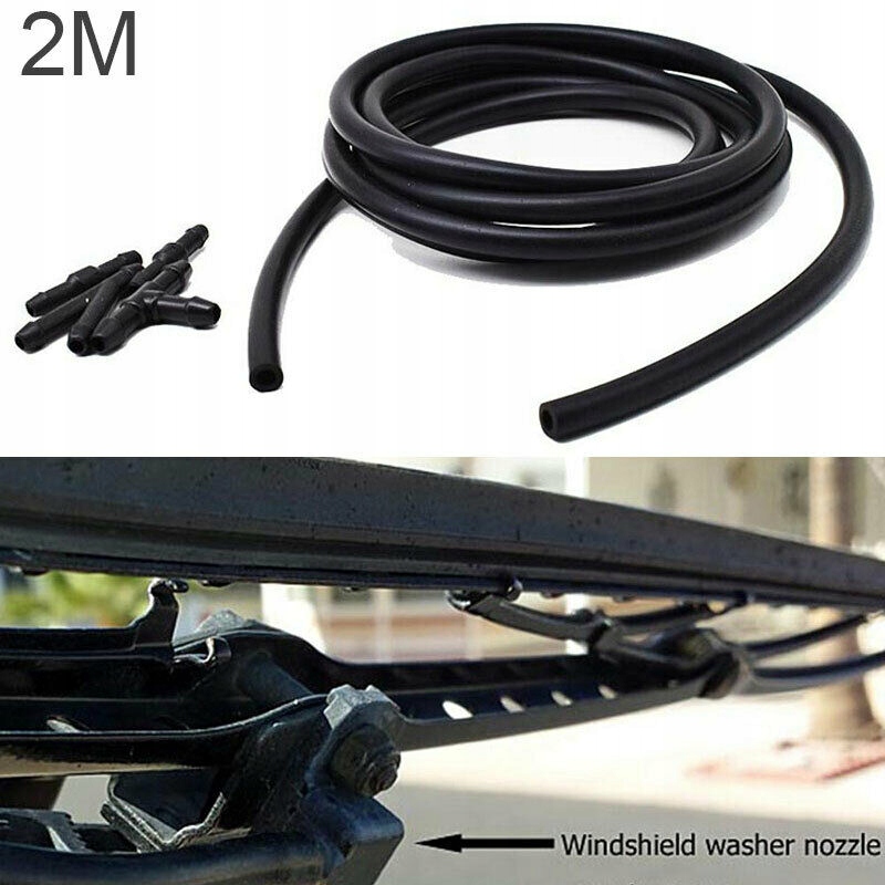 UNIWERSALNY PRZEWÓD WĄŻ SAMOCHODOWEJ DO SPRYSKIWACZY 2M Z ZŁĄCZKI Producent części Bedee