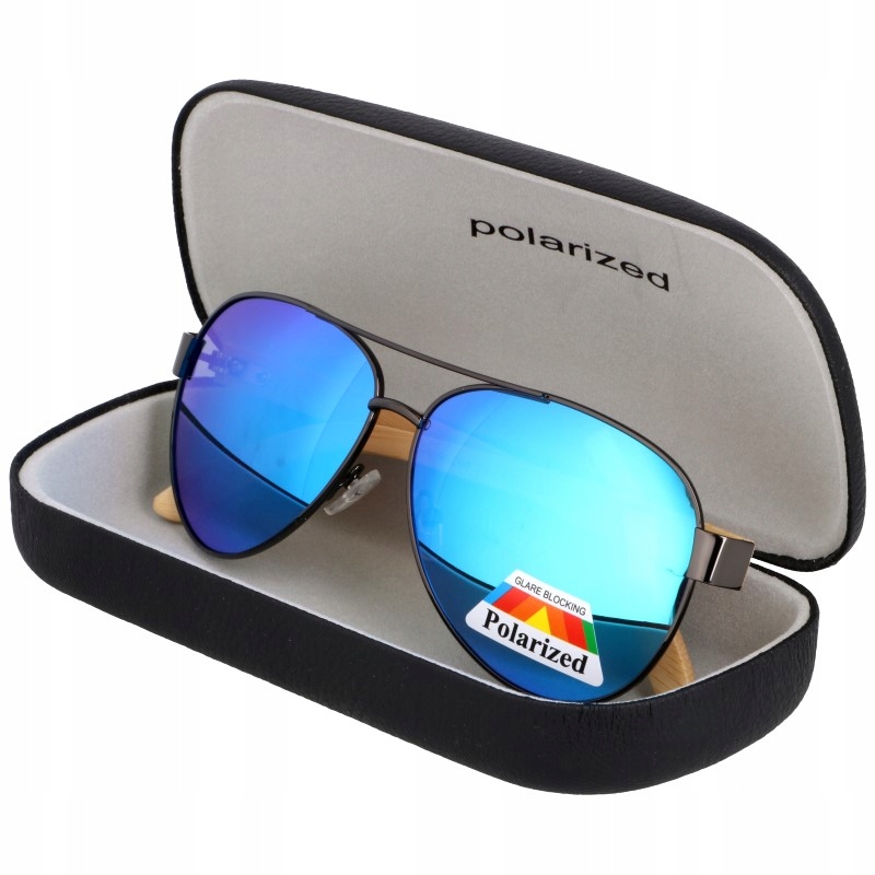 

Drewniane okulary polaryzacyjne z filtrem Uv