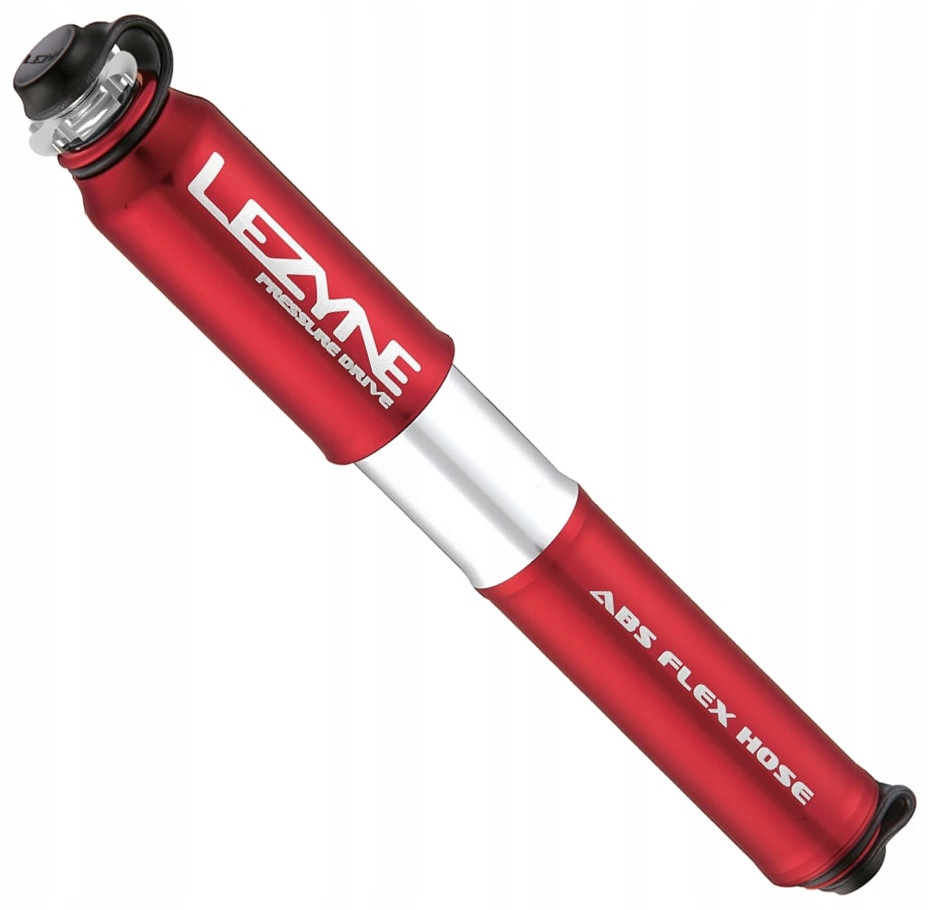 Pumpička na kolo Lezyne Pressure Drive S 170 mm Abs 8,3 bar červená