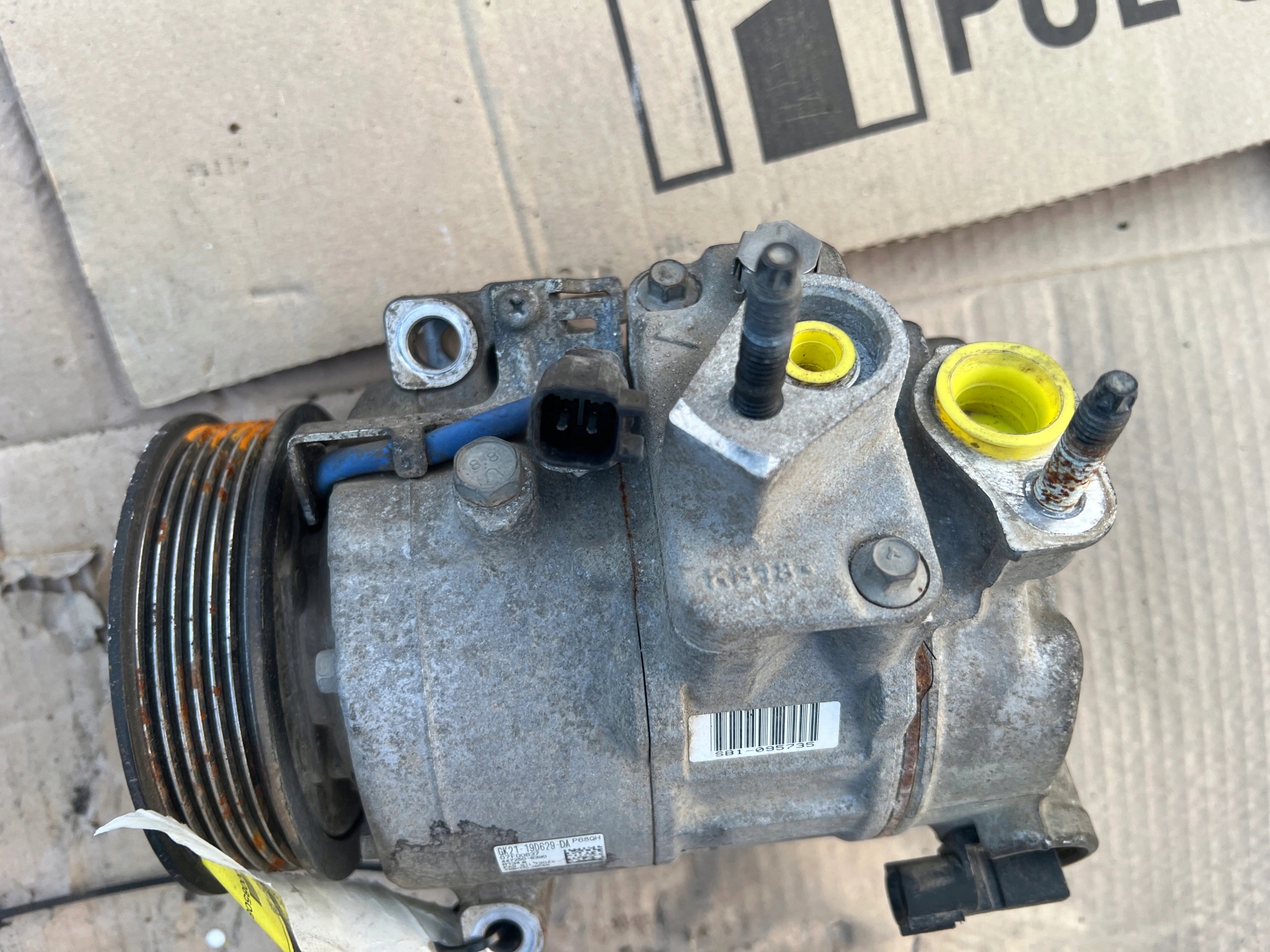 FORD TRANSIT MK8 2.0 CUSTOM compressor; of the air conditioning gk21-19d629-da compressor