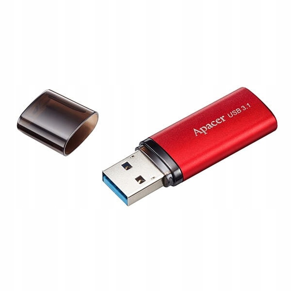 Apacer USB flash disk, USB 3.0, 64GB, AH25B, czerw Model AP64GAH25BR-1