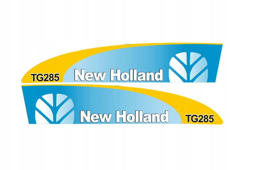 Samolepky s nálepkou New Holland TG285
