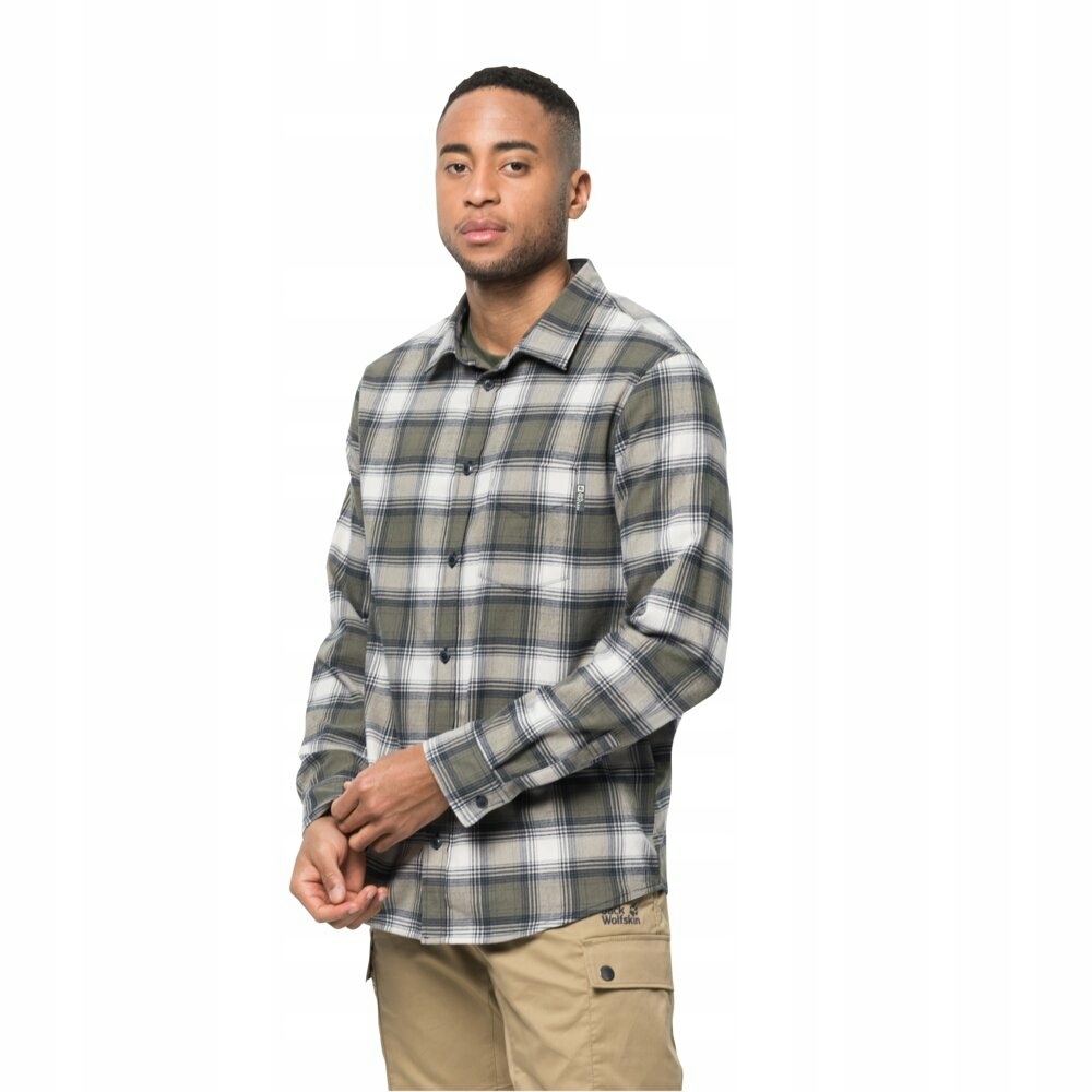 Męska koszula flanelowa w kratę Jack Wolfskin XL