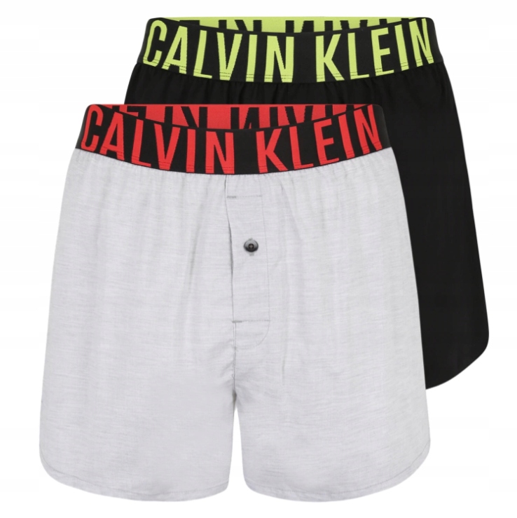 Pohodlné Pánské Boxerky Kraťasy 2-balení Calvin Klein