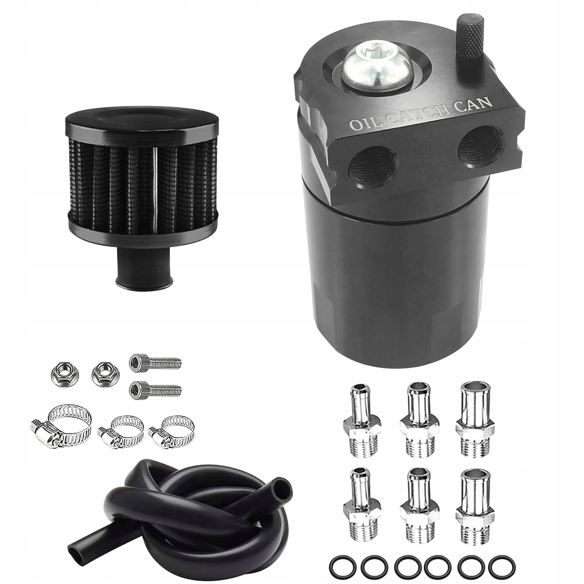 SEPARATOR OLEJU OIL CATCH TANK PRO ZBIORNIK ODMY FILTR ZESTAW Hermaxpro Typ samochodu 4x4/SUV Samochody dostawcze Samochody osobowe