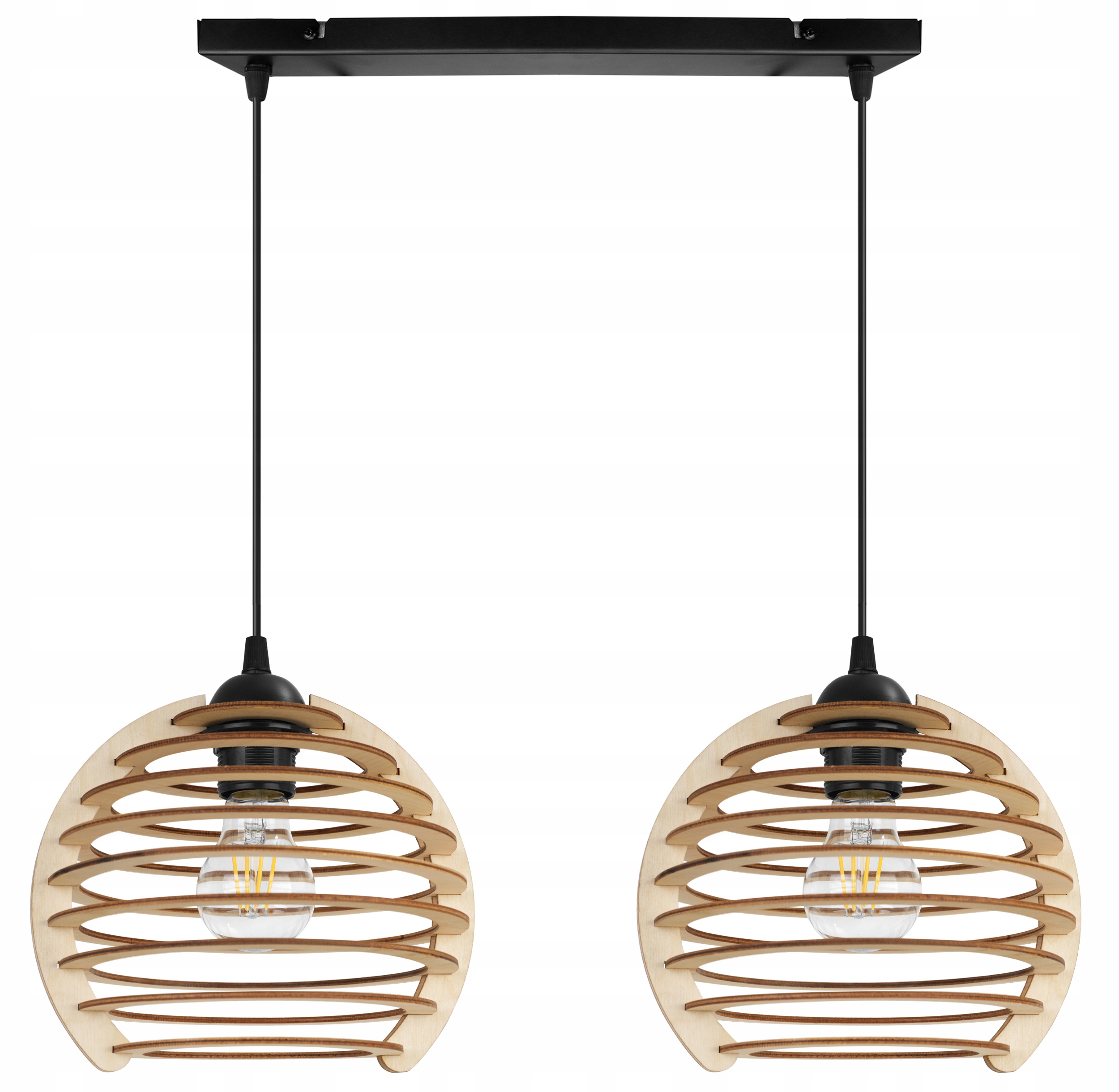 Závěsná Lampa Stropní Lustr Dřevěná, Moderní, Boho, Do Jídelny