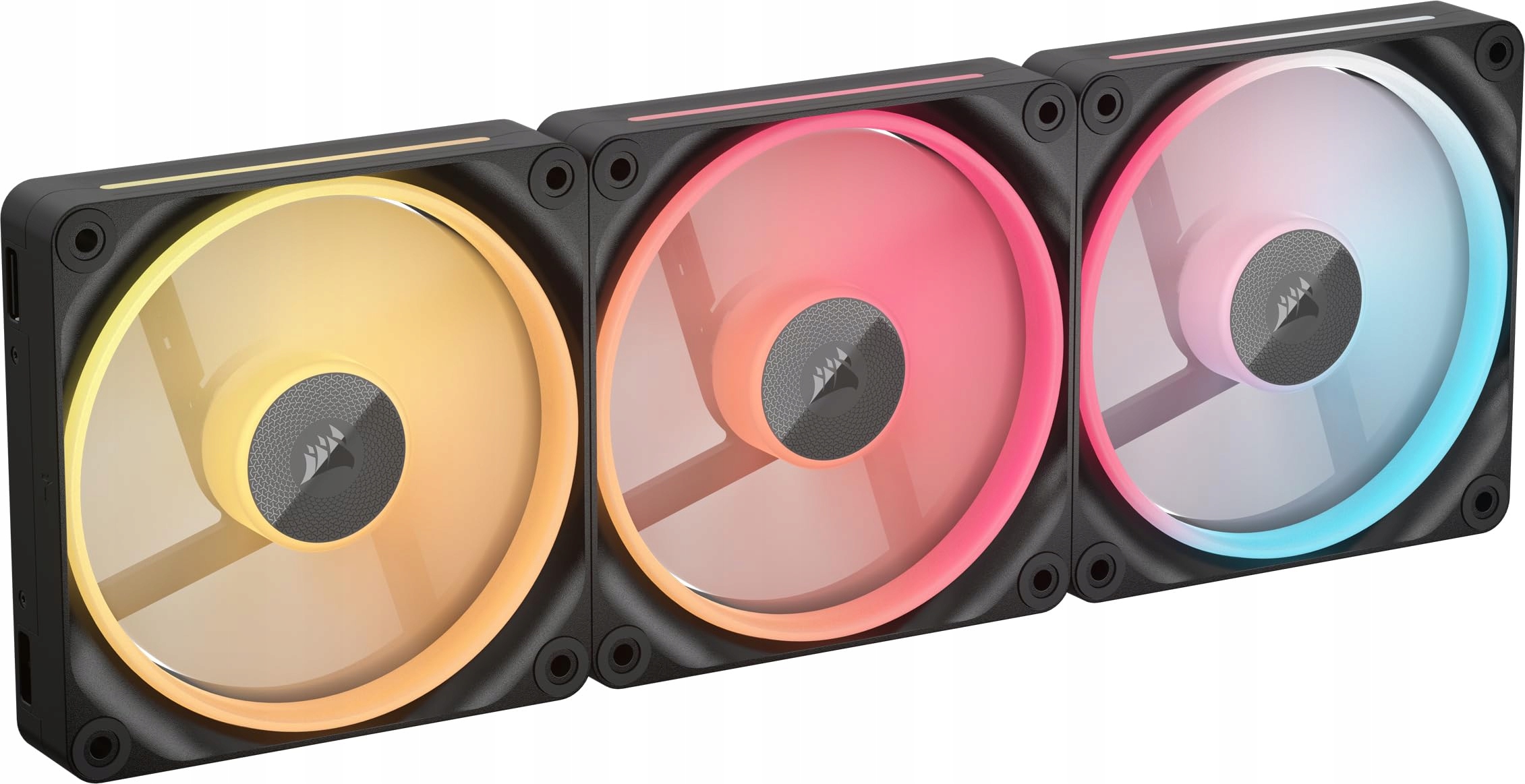 Corsair iCUE Link LX120-R Rgb 120 mm Pwm Trojbalenie čierne CO-9051050-WW