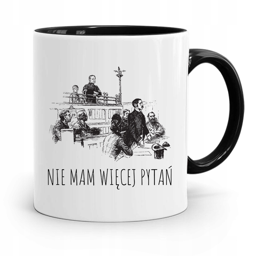 

Kubek Czarny Dla Prawnika Mecenasa Pan Mecenas