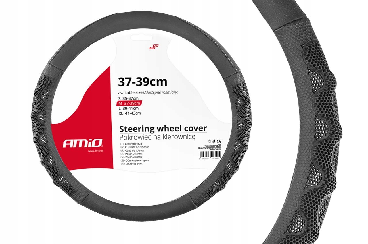 POKROWIEC NA KIEROWNICĘ NAKŁADKA SWC-26-M 37-39cm