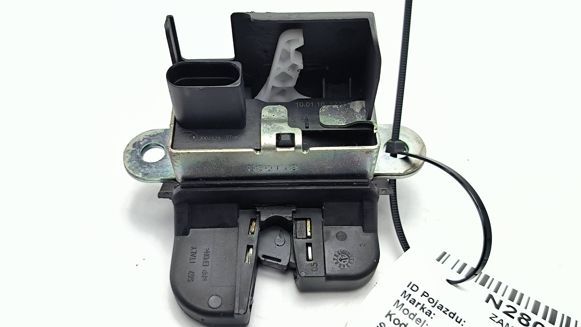 lock bonnet VOLKSWAGEN GOLF VII HB LIFT