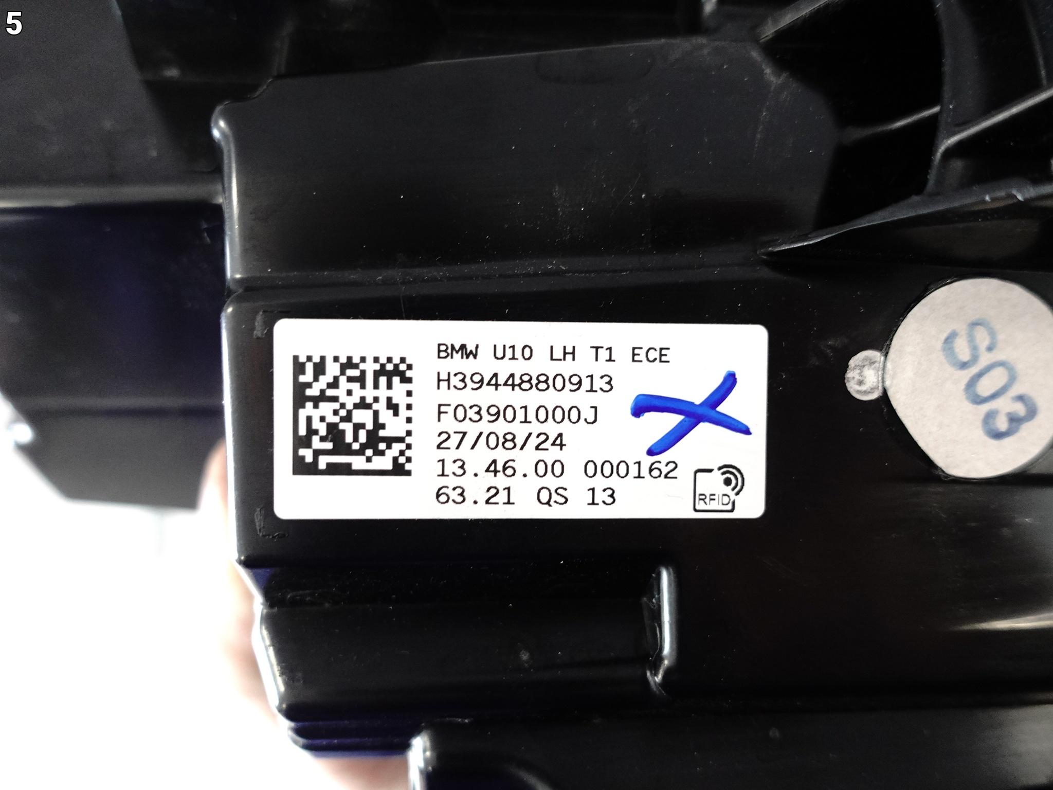 BMW X2 II U10 23- light LED left rear part EUROPA