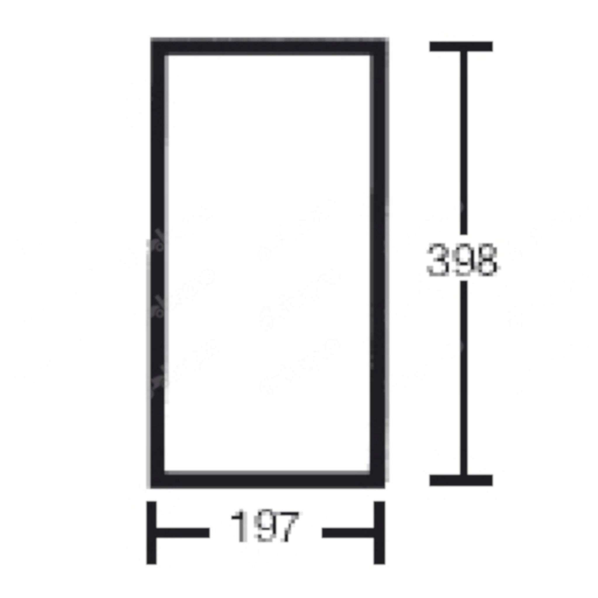 sklo Jcb přední spodní 827/20216