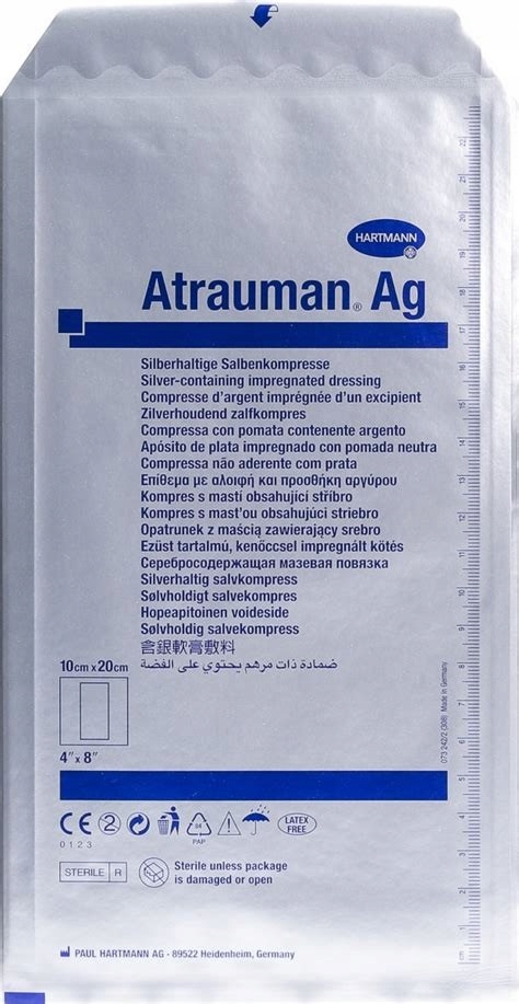 

Hartmann Atrauman Ag 10 x 20 cm 1 szt.