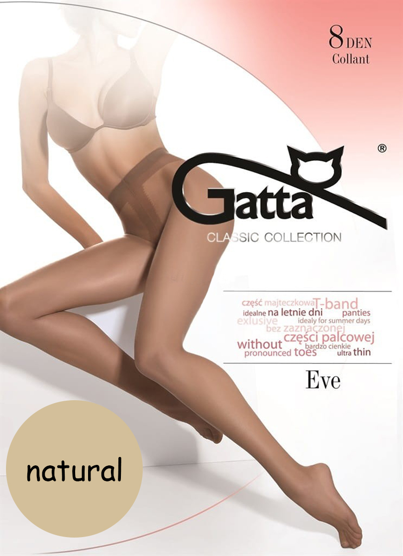 

Gatta rajstopy Eve 8 den Lycra Matowe natural# 3 M