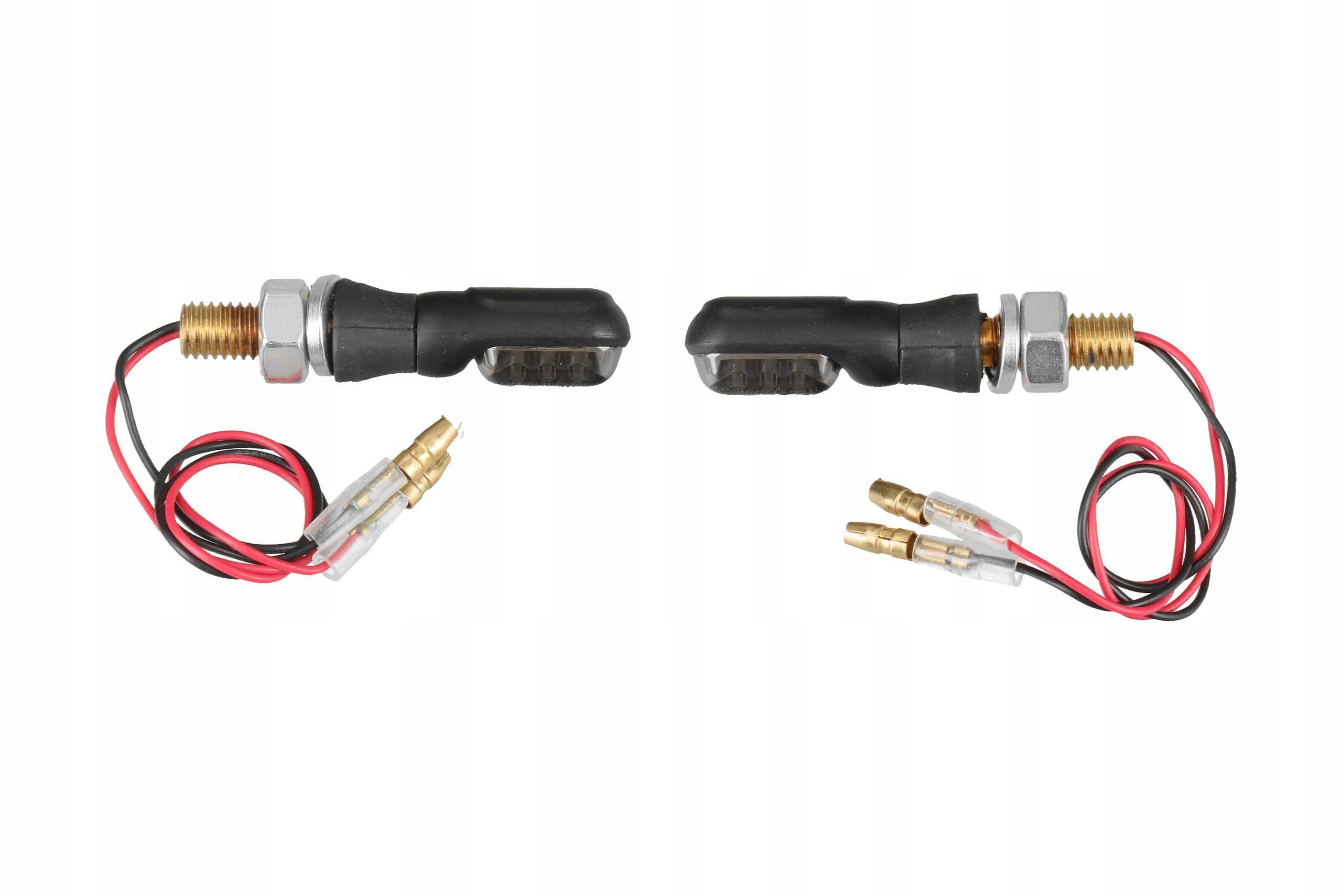 Kierunkowskaz kierunkowsazy mini micro LED Naked M8x1.25 homologacja E8 Numer katalogowy części 229830