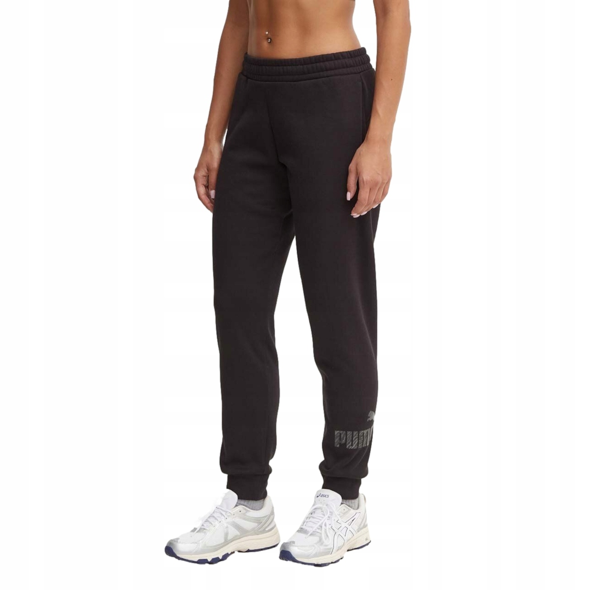 Dámské kalhoty Puma 68149601 Ess+ Animal Fl Černé L