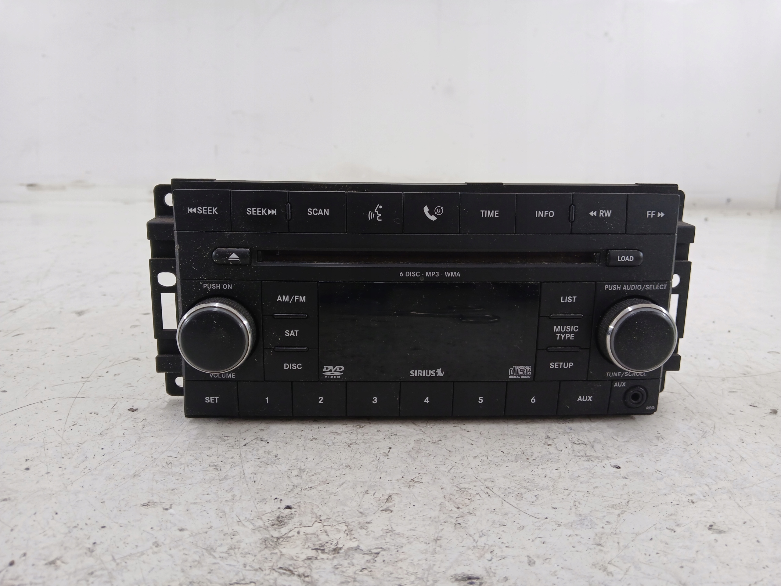 CHRYSLER SEBRING III RADIO FABRYCZNE CD AUX 05064112AJ