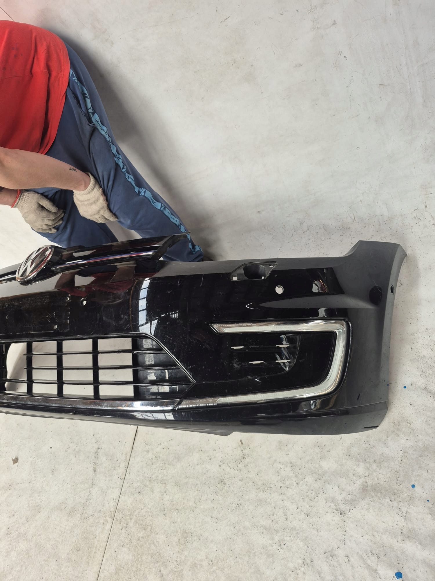 VW E-GOLF LIFT 16-19 bumper front front washer PDC