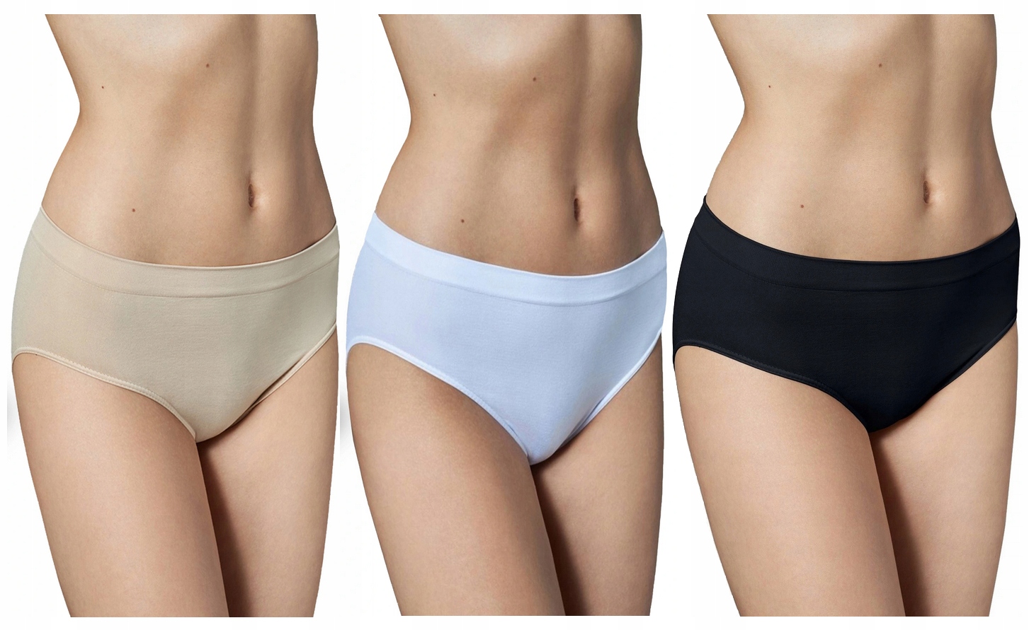 

3xFIGI Gatta Bikini Queenie Białe Czarne Natural S