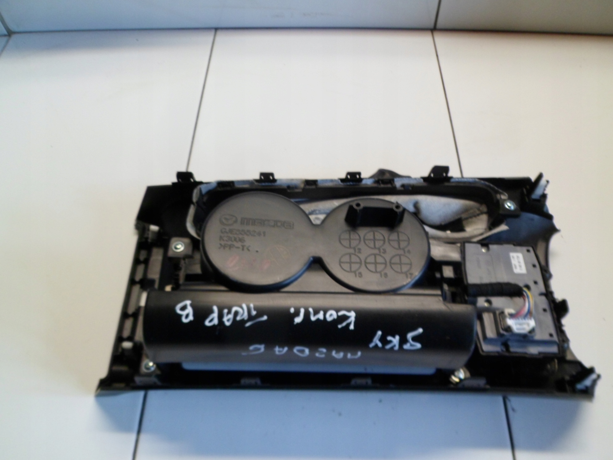 MAZDA 6 GJ PANEL RADIA navigation devices GKL166CM0B