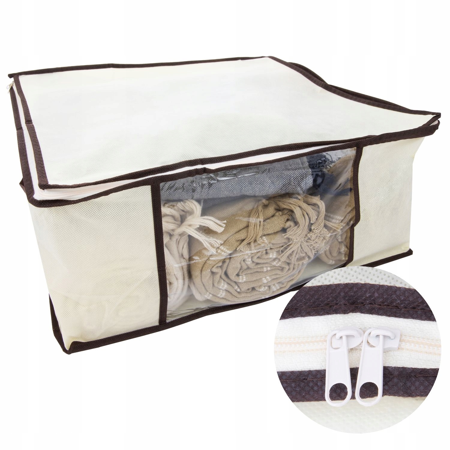 

Organizer Tekstylny Materiałowy Pod Łóżko 45x45cm