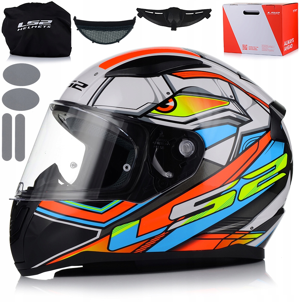 Motocyklová Prilba LS2 FF353 Rapid II Xdron Systém Pinlock Ecer 22.06