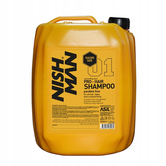 Nishman Szampon Pro-hair 01 Do Włosów Zniszczonych 5000ml