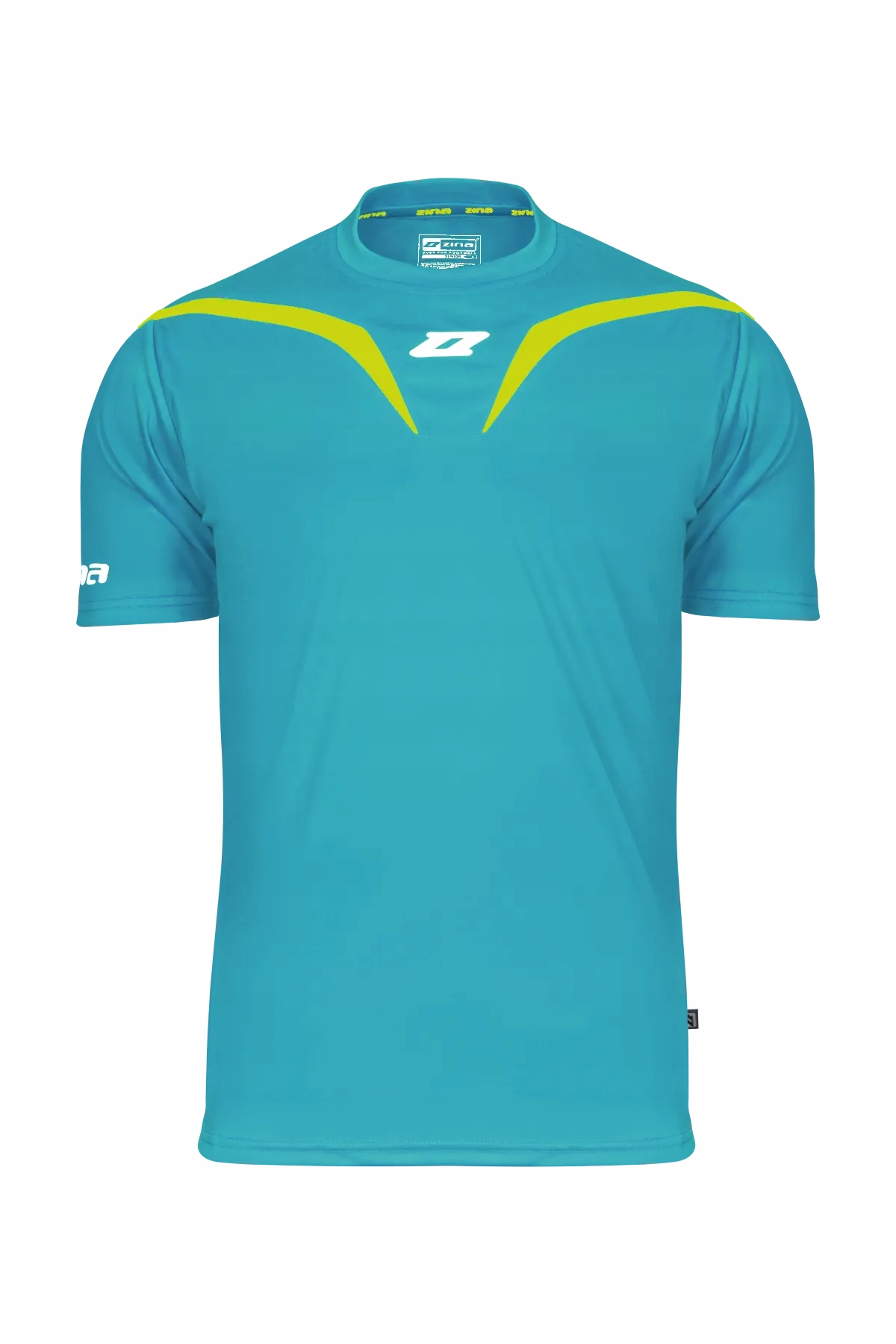 Koszulka Zina Jersey Ss Rosario Senior 02829-015 Cyjanowo-limonkowa r. M