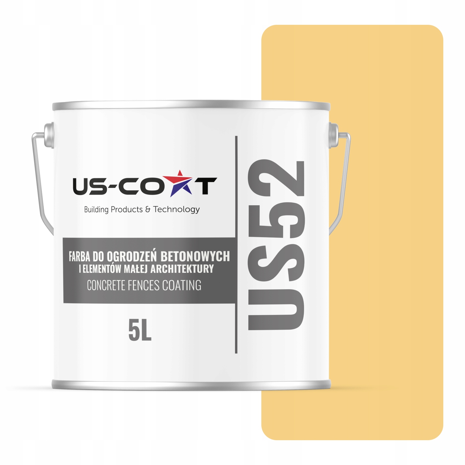 Farba Na Betón Na Maľovanie Plotov Betónová Farba Žltá F645 5L