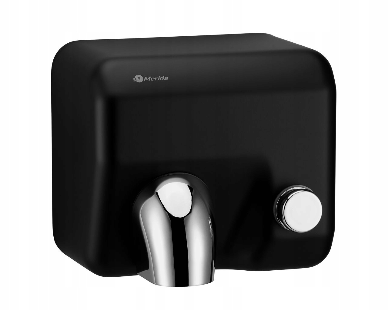 Sušička rukou Merida Starflow Plus s tlačítkem, černá s povrchovou úpravou Afp