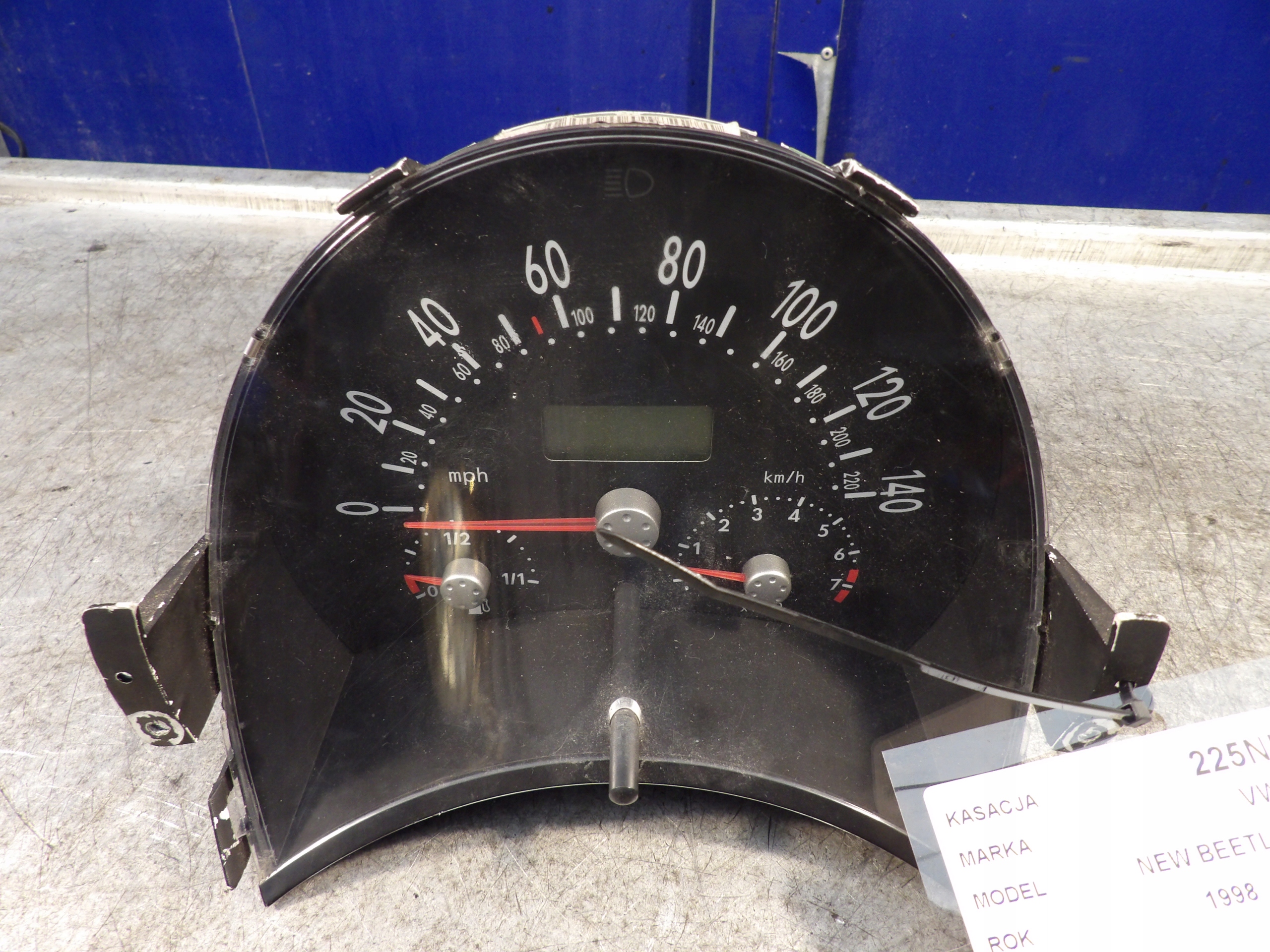 VW New Beetle and dials 1CO919950D 47032 47025
