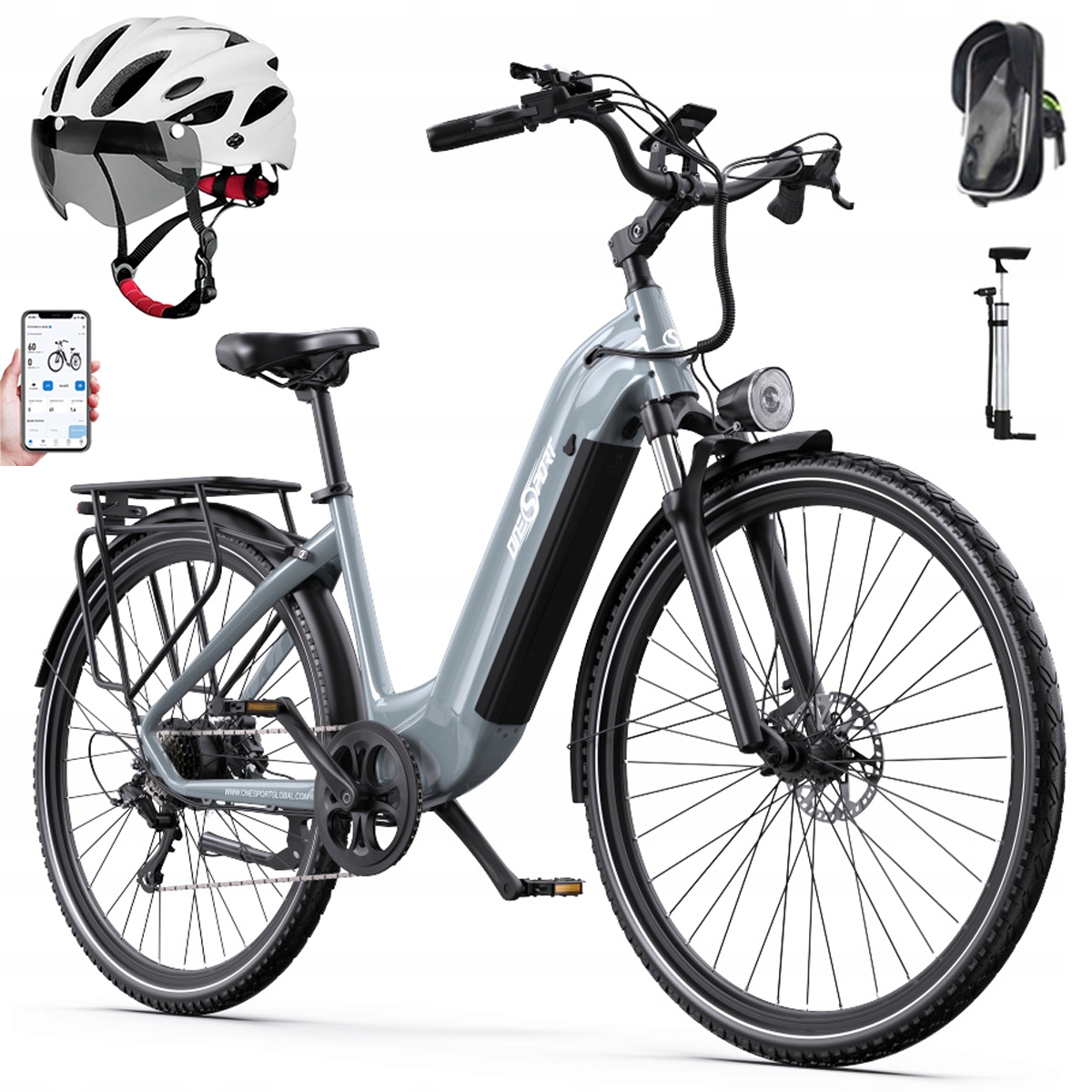 Elektrokolo Onesport OT05 pro 36V 22.5Ah 140 km Pánské/Dámské kolo 27,5"